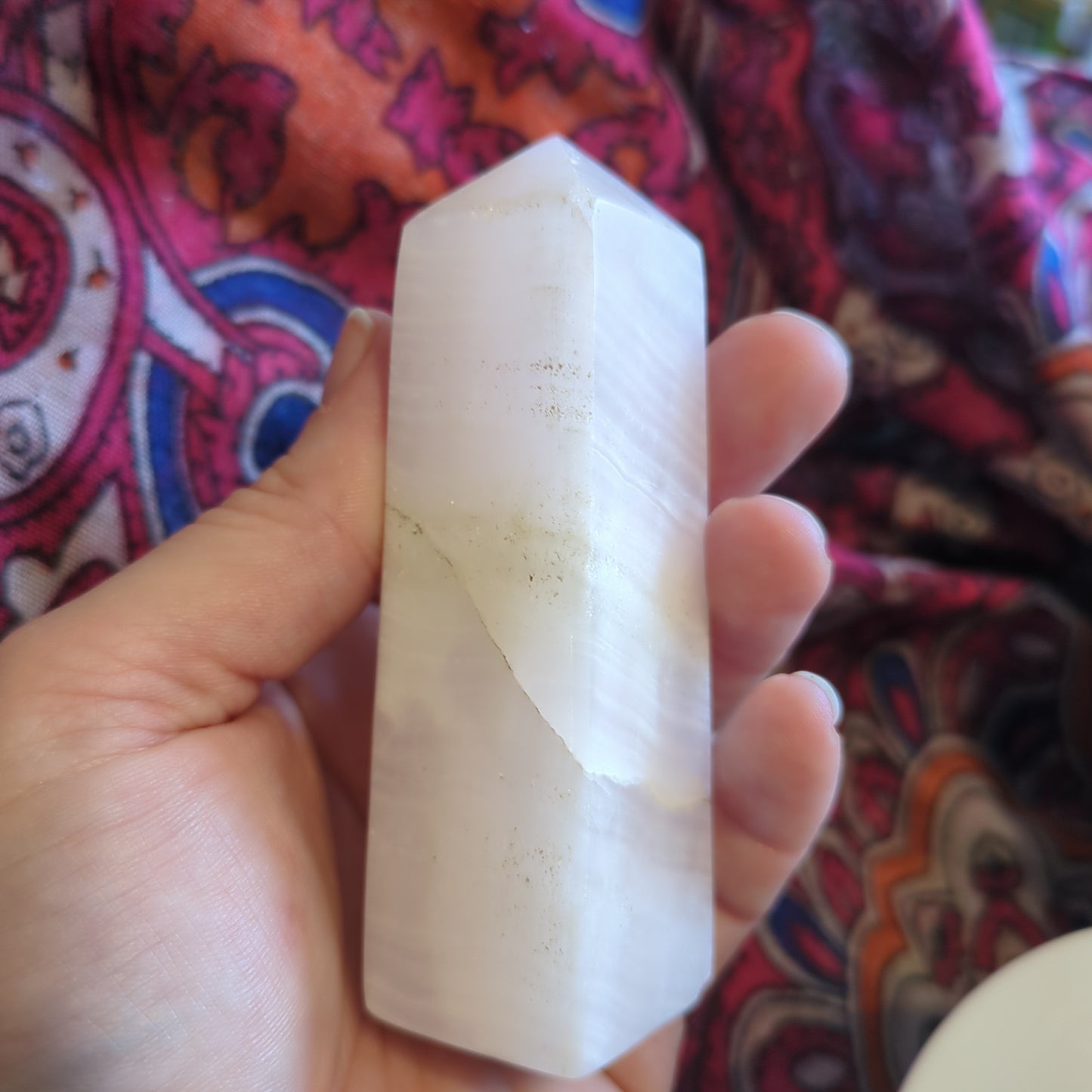 Pink Calcite Towers