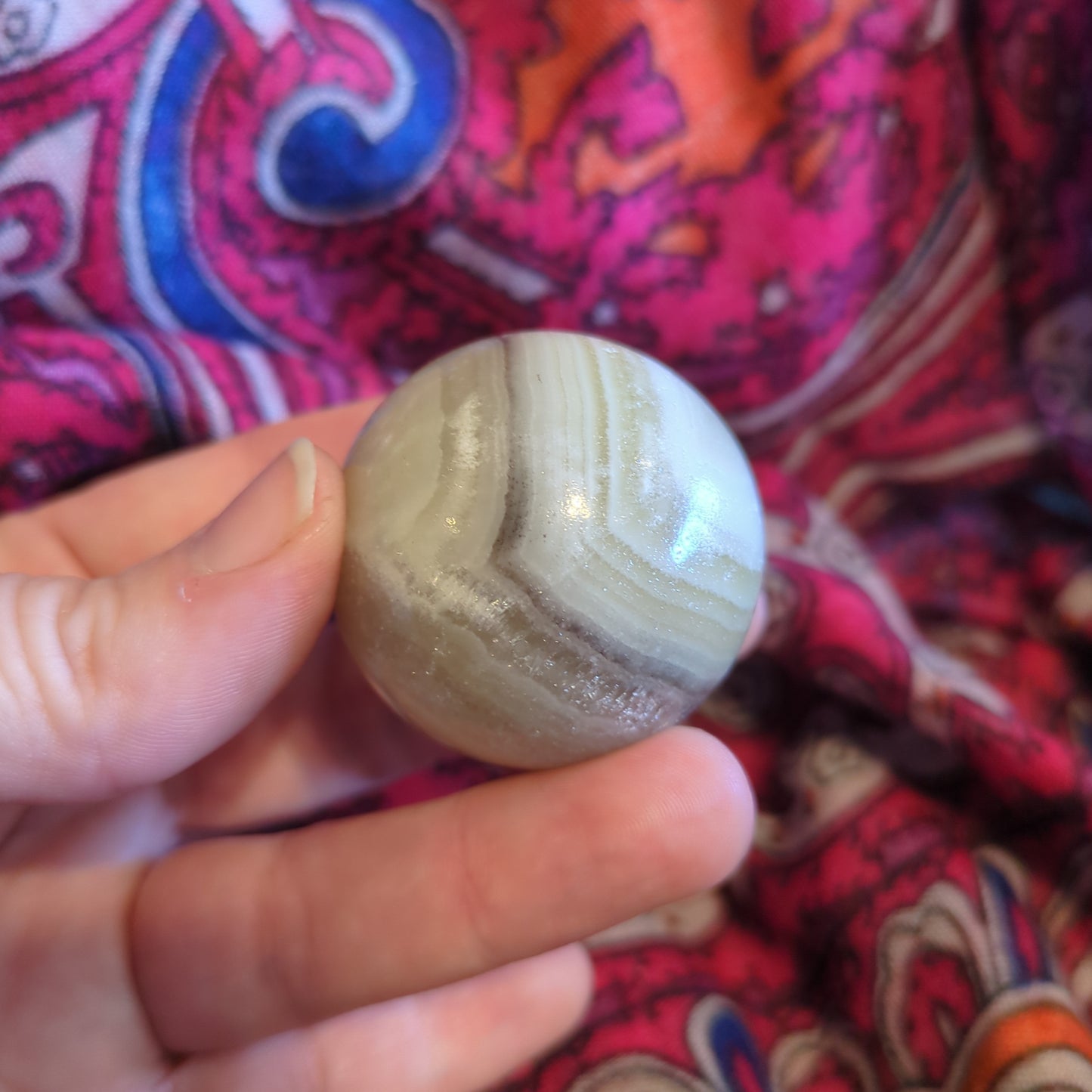 Zebra Calcite Sphere