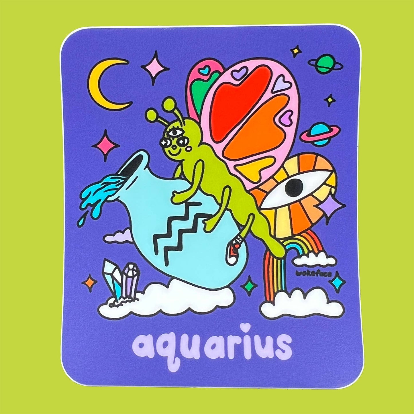 Zodiac Stickers by Wokeface
