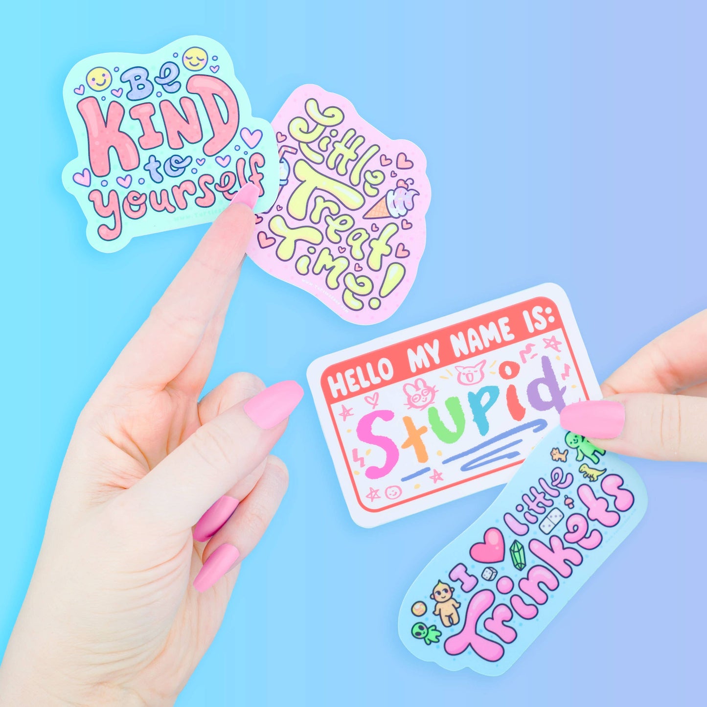 I Heart Little Trinkets Sticker