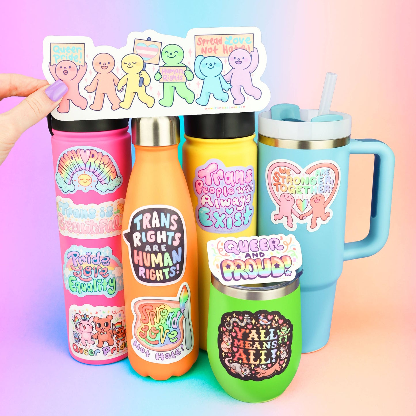 Trans People Will Always Exist Sticker