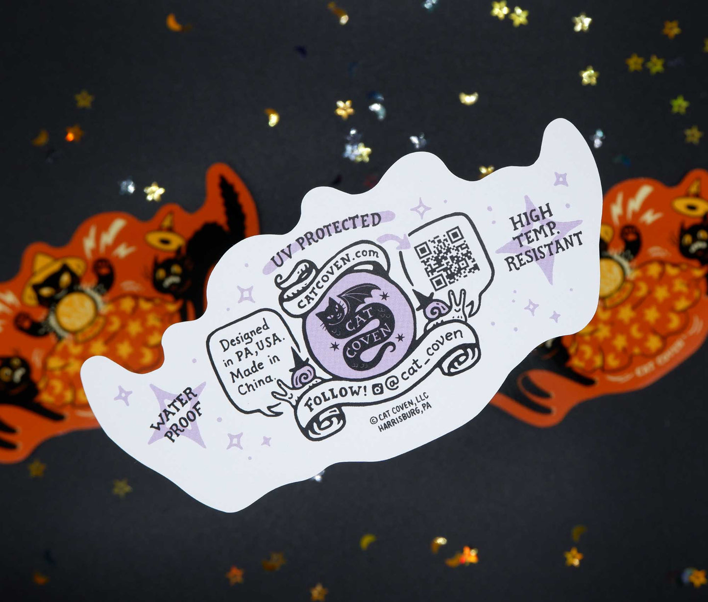 Séance Fright Sticker