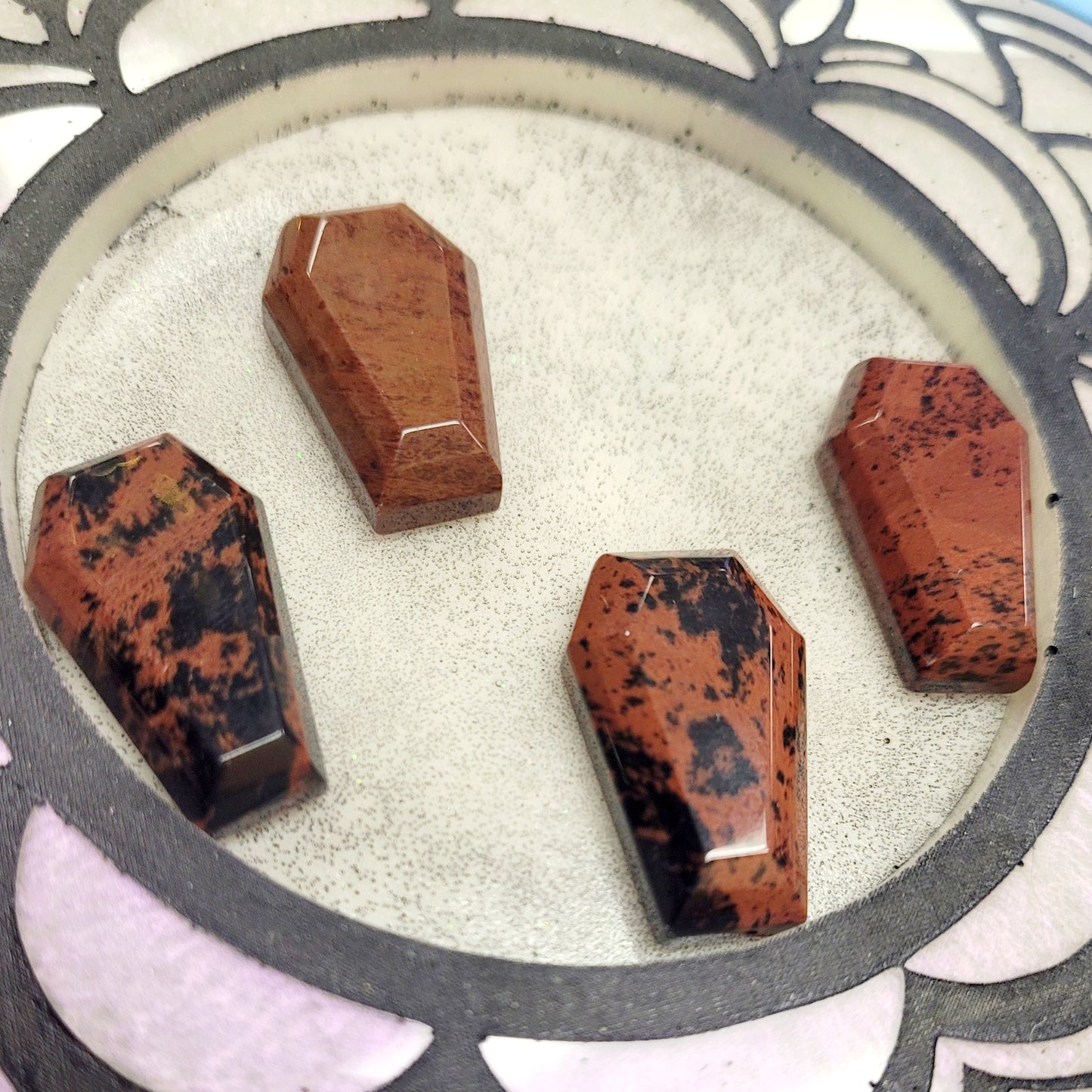 Mini Coffins - Carved Crystals
