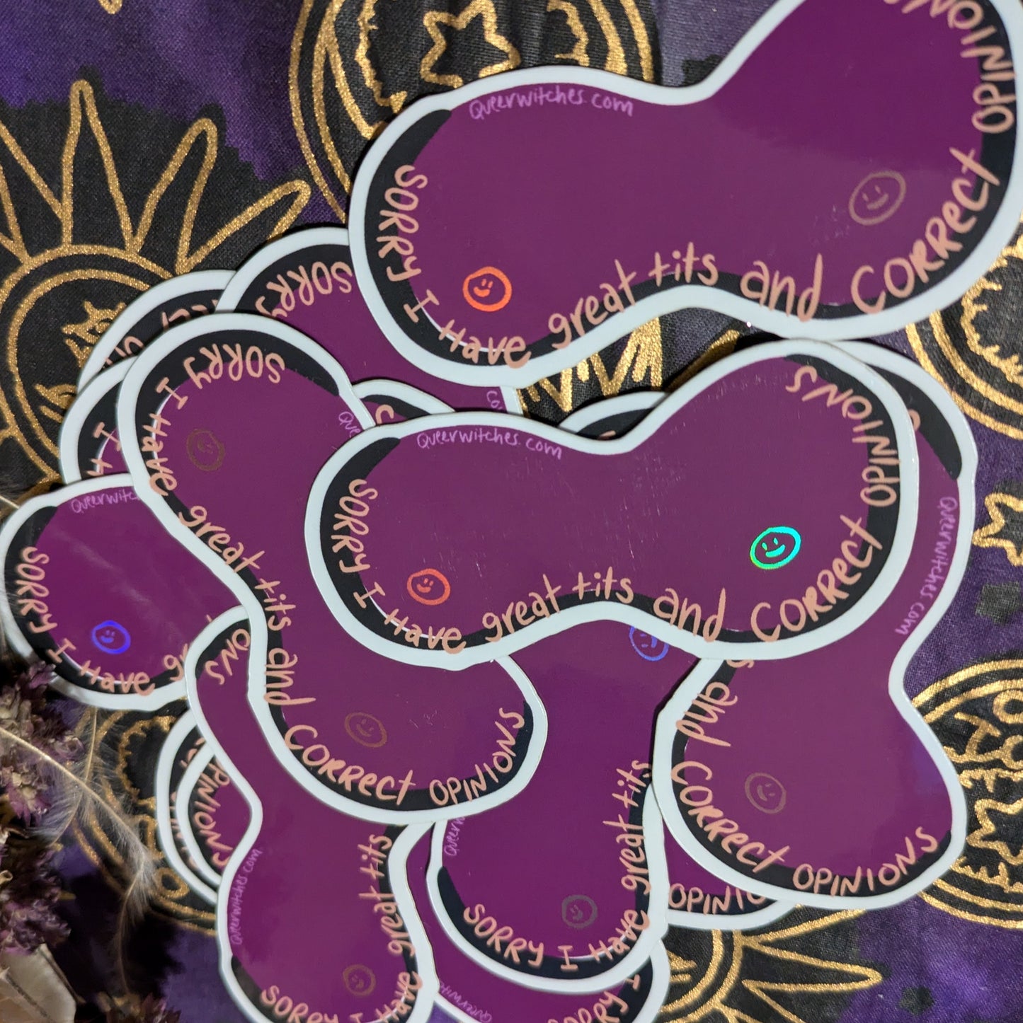 Great Tits and Correct Opinions Sticker