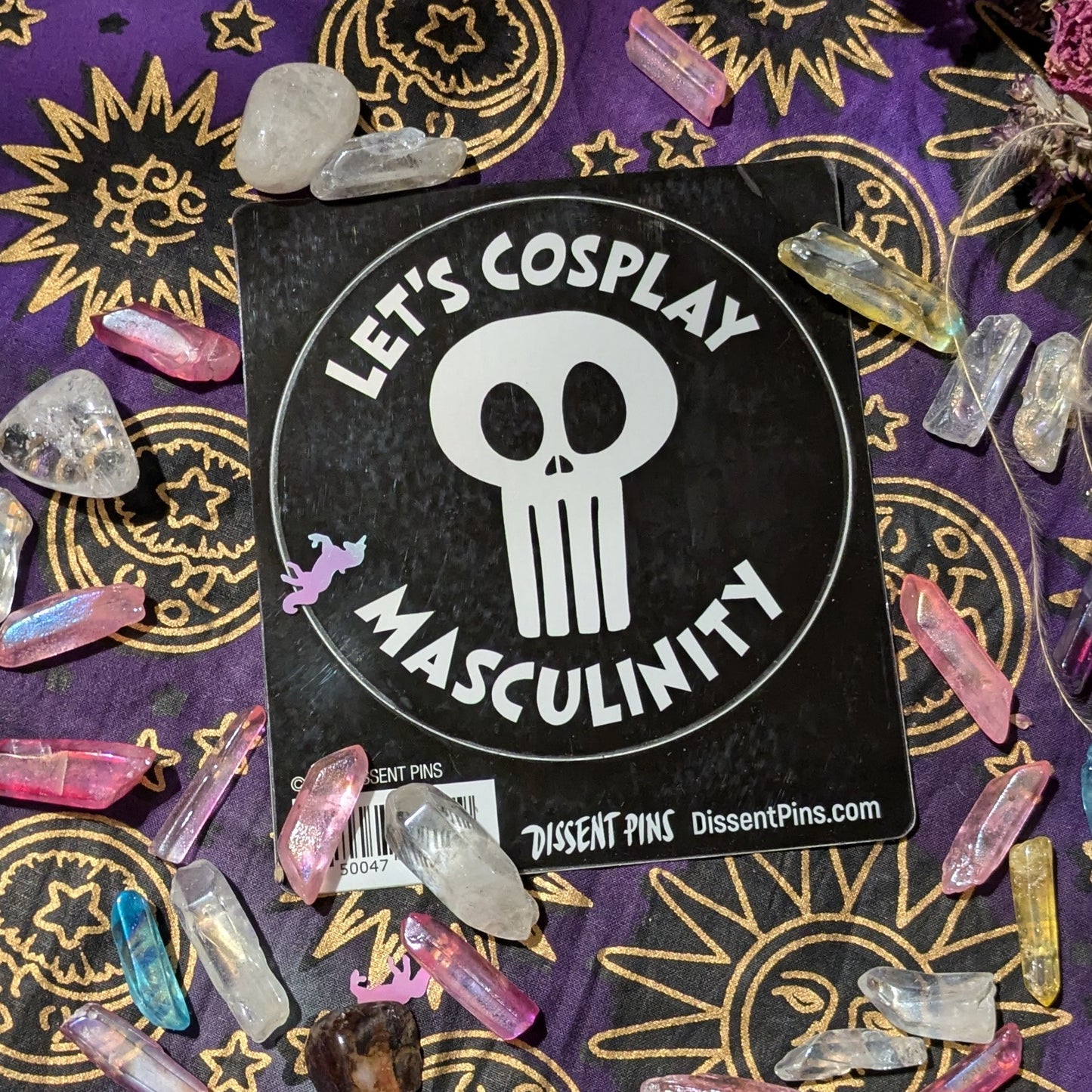Let's Cosplay Masculinity Sticker