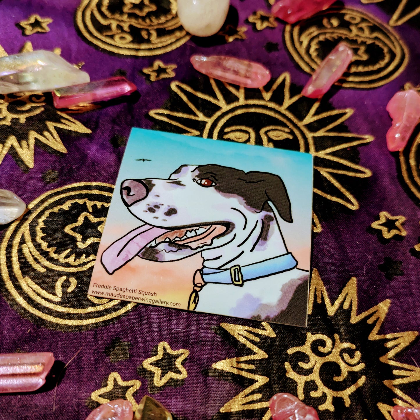 Freddie Spaghetti Squash Sticker