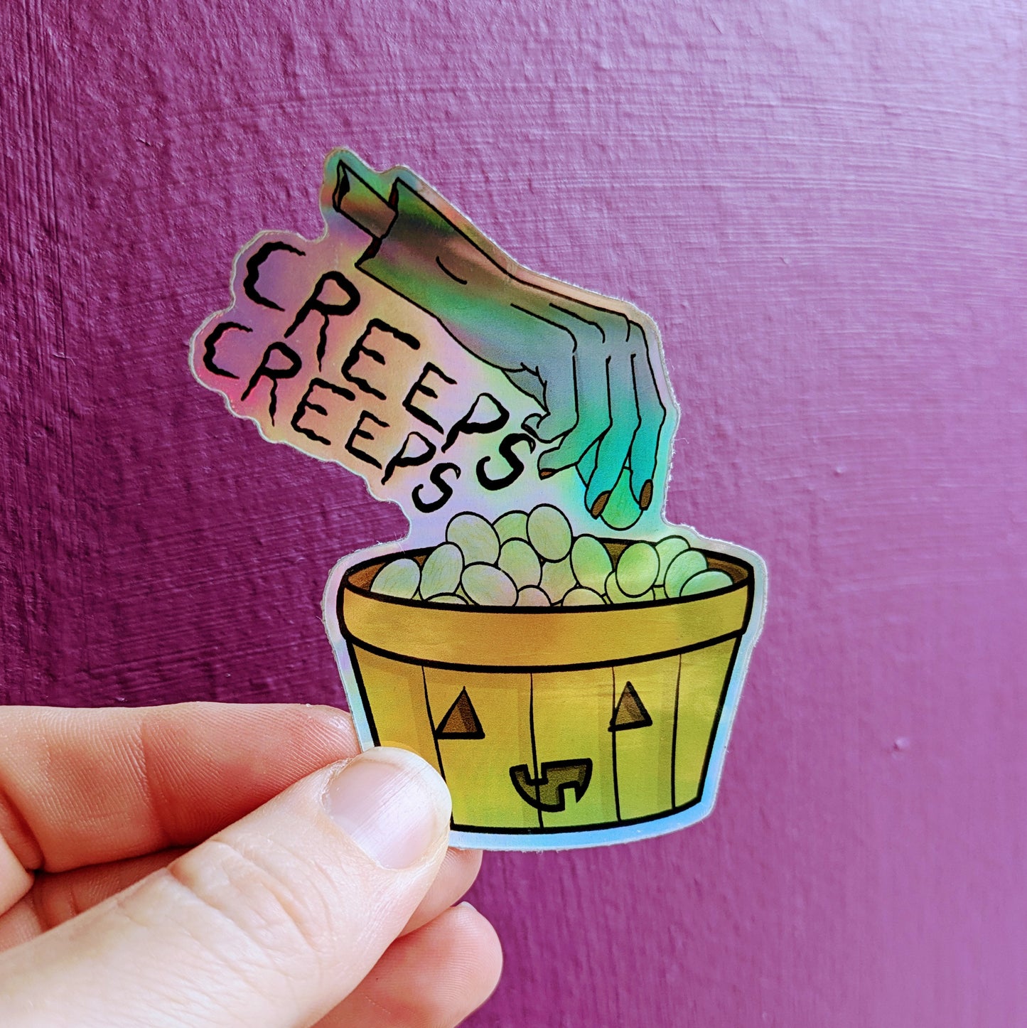 Creeps Creeps Sticker