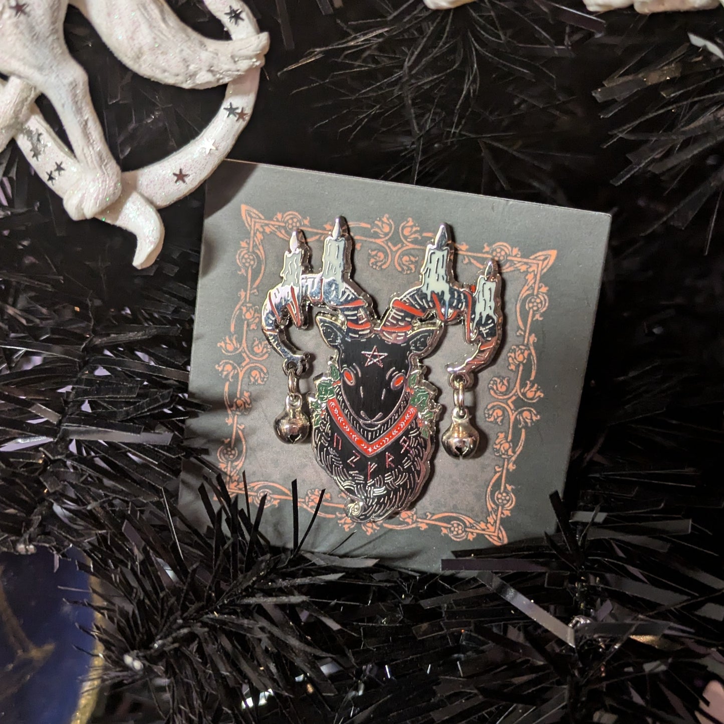 Yule Goat - Enamel Pin