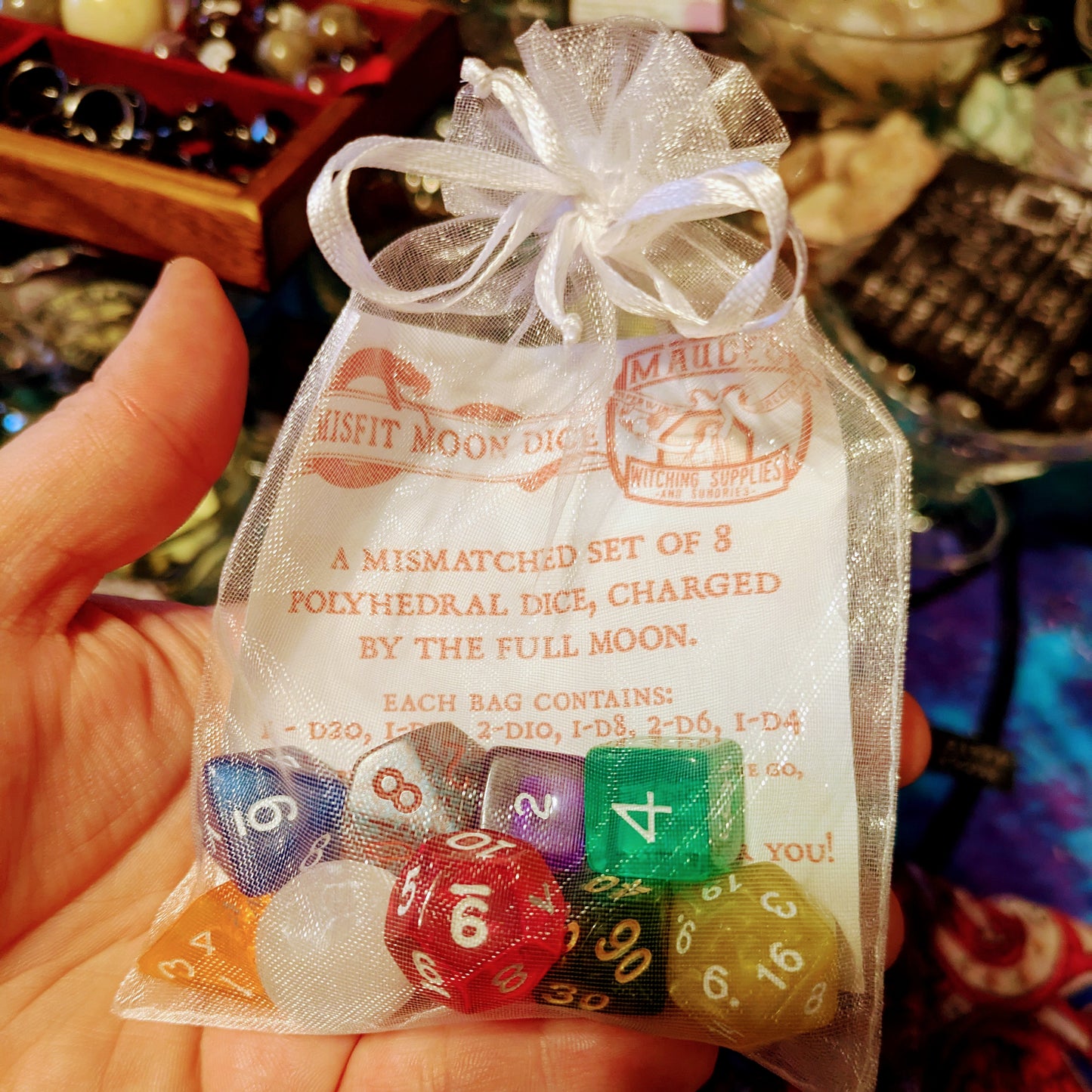 Mismatched Moon Dice