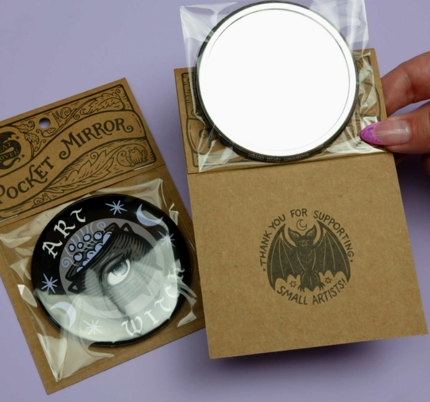 Halloween Jamboree Pocket Mirror