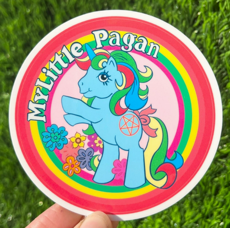 My Little Pagan Sticker