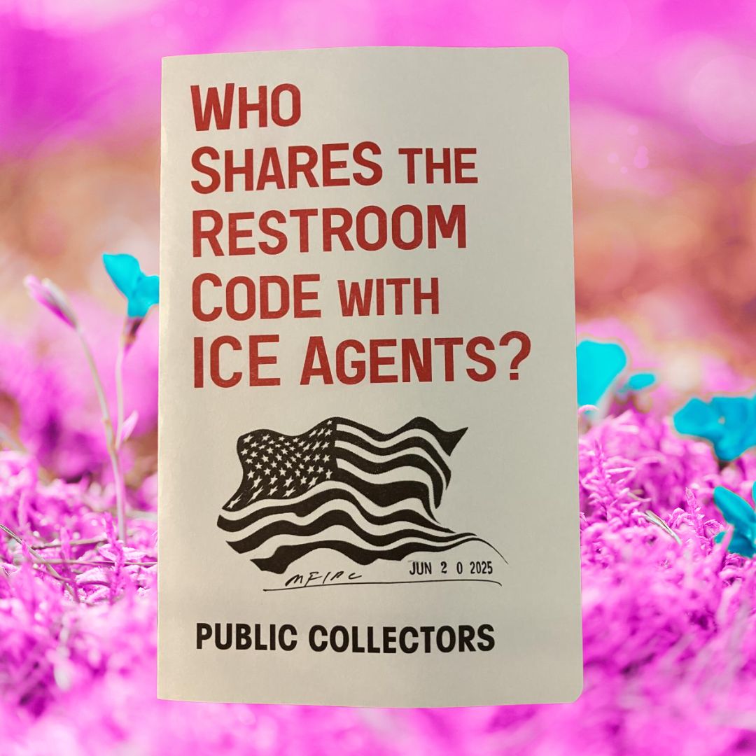 WHO SHARES THE RESTROOM CODE WITH ICE AGENTS?