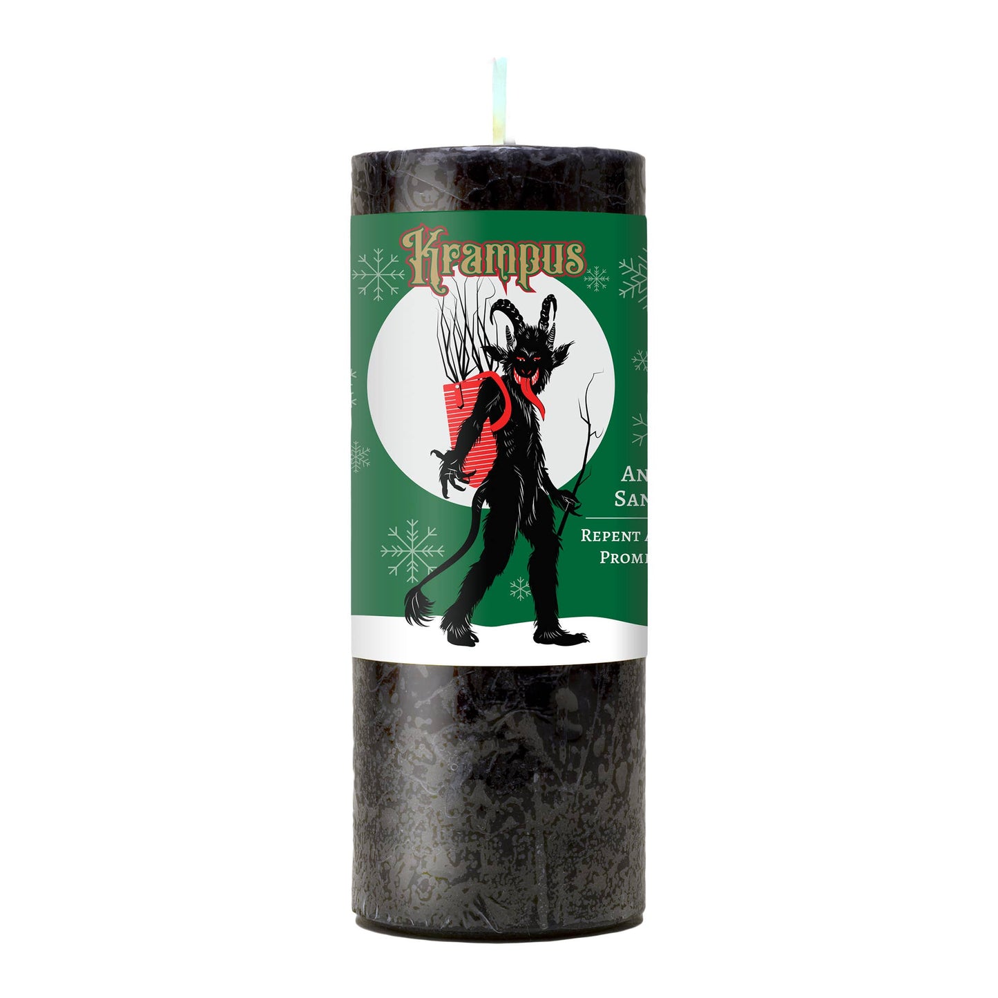 Krampus Candle