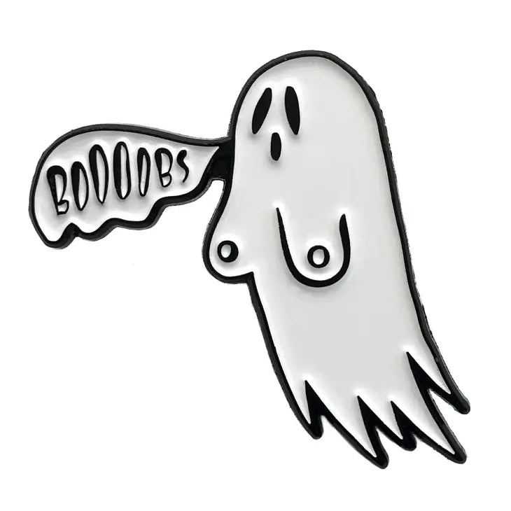 Boooobs Ghost Pin