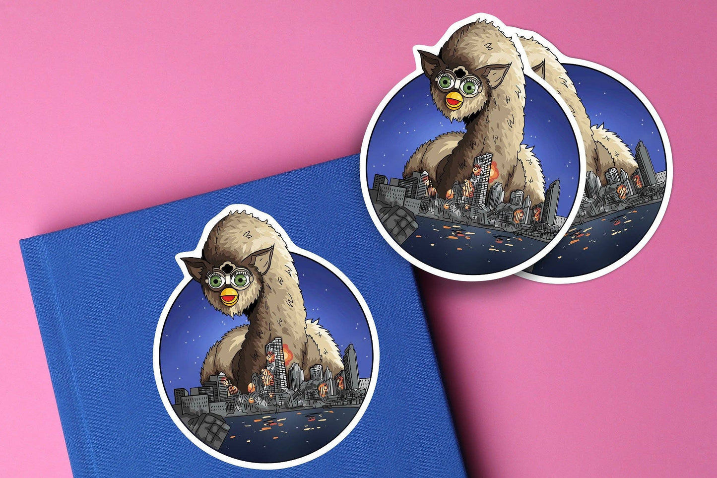 Long Furby Sticker