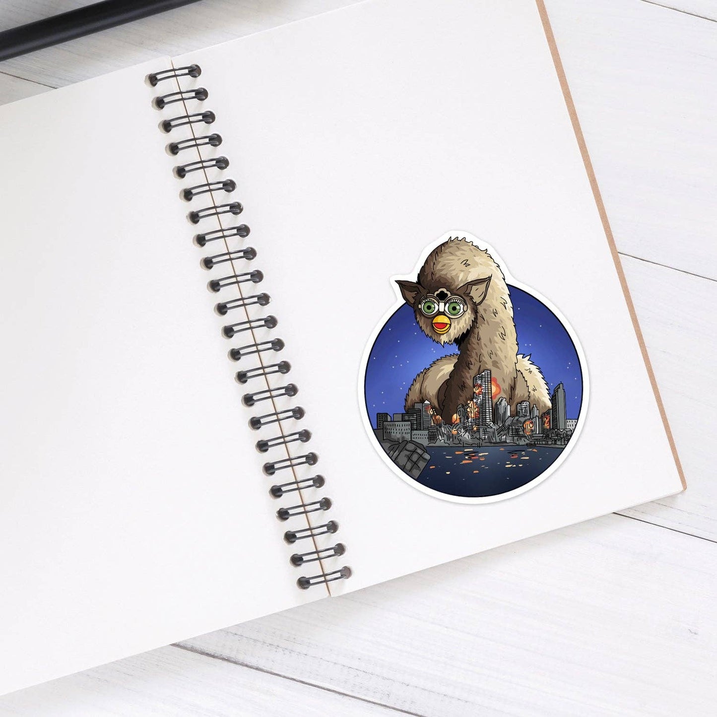 Long Furby Sticker