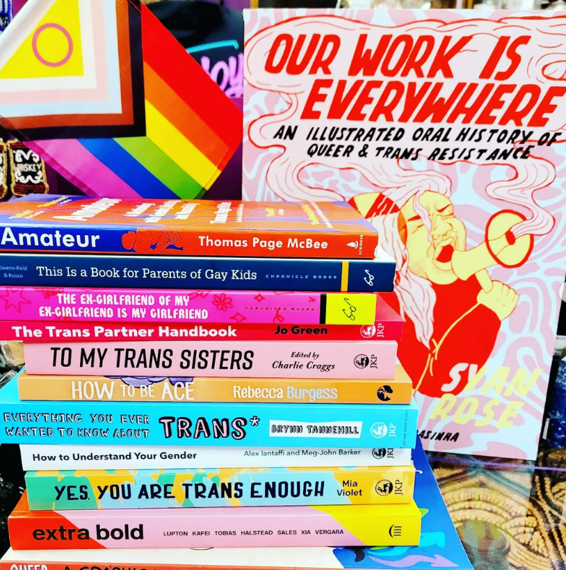 LGBTQIA+ Books & Zines