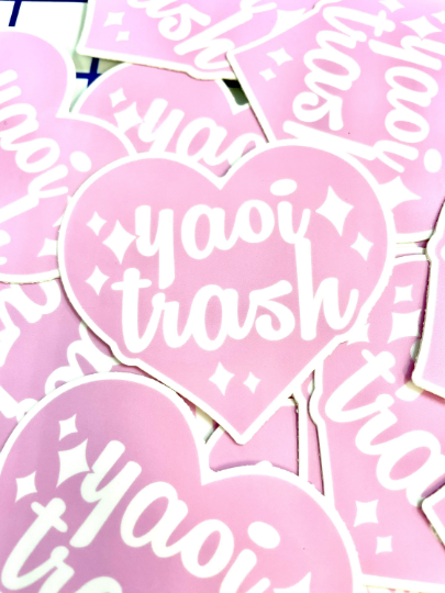 Yaoi Trash Sticker