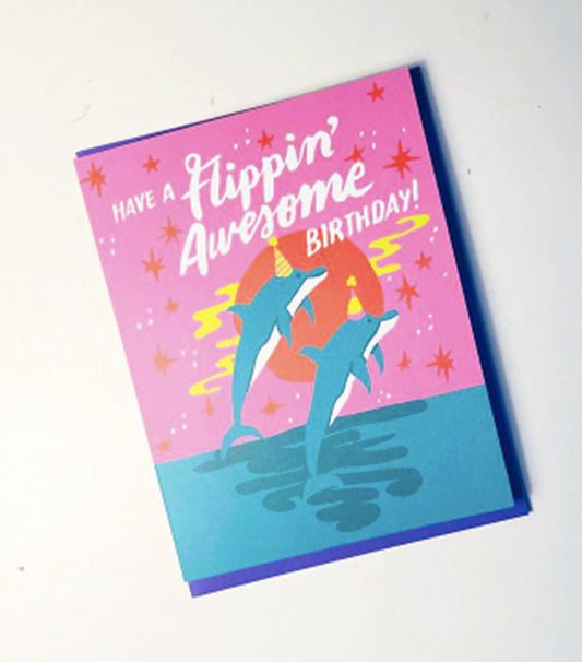 Flippin' Awesome Birthday Card