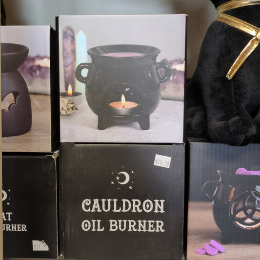 Black Cauldron Oil and Wax Warmer