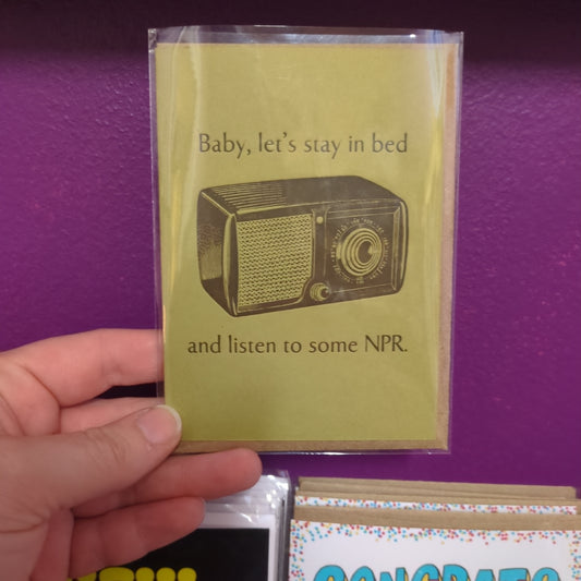 NPR Greeting Card