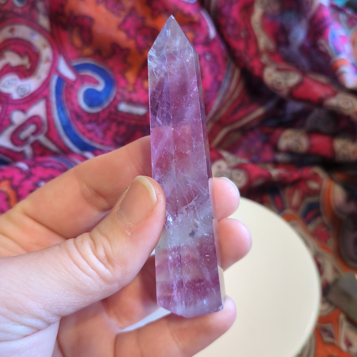 Sparkle Fluorite Tower