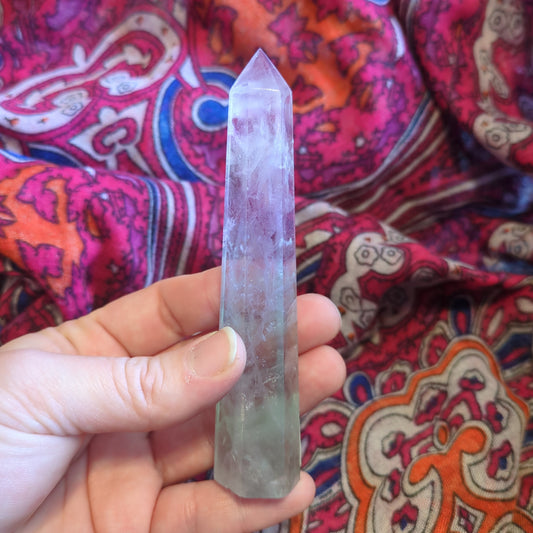 Sparkle Fluorite Tower