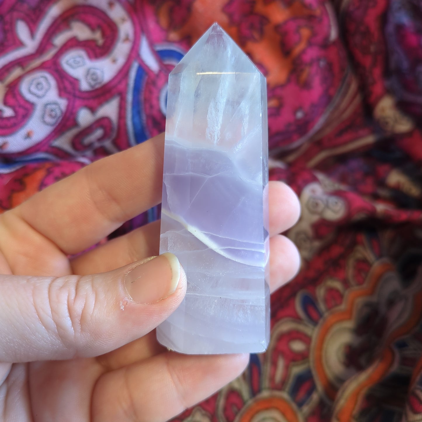 Lavender Yttrium Flourite Towers