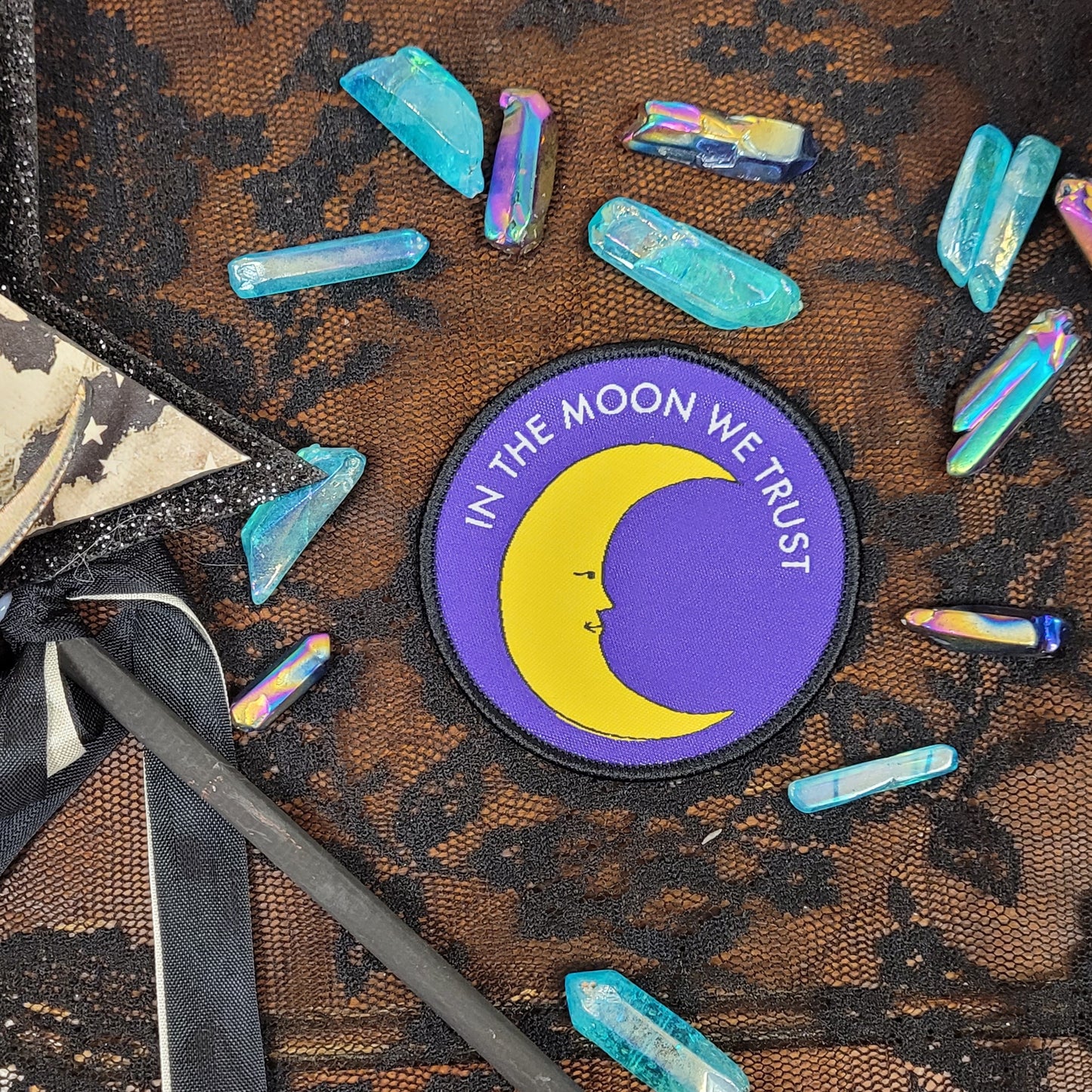 In The Moon We Trust Patch