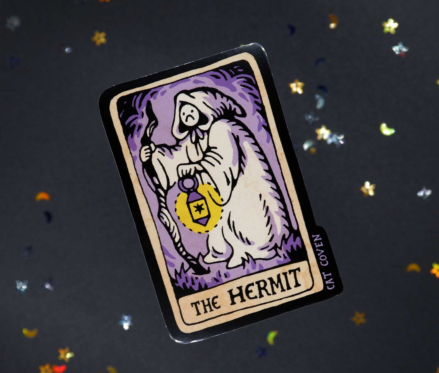 The Hermit (Tarot) - Sticker