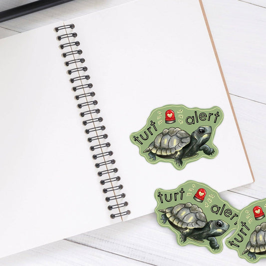 Turt Alert Sticker