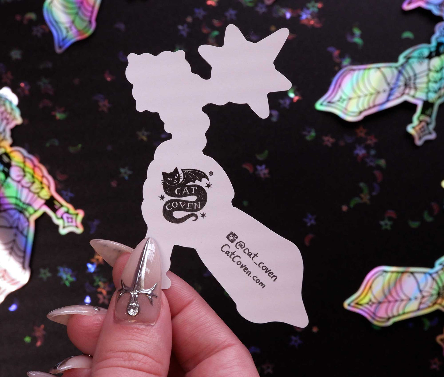 Flail & Gauntlet - Holographic Sticker