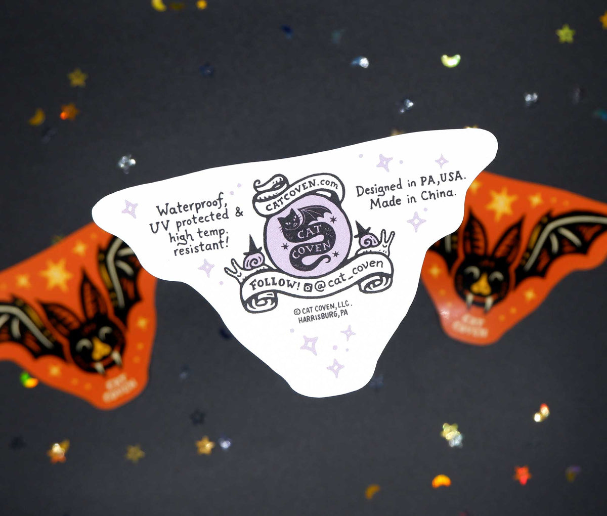 Bat Corner Bat Corner Sticker β Maude's Paperwing Gallery
