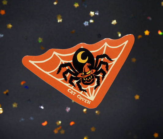 Spider Corner Sticker