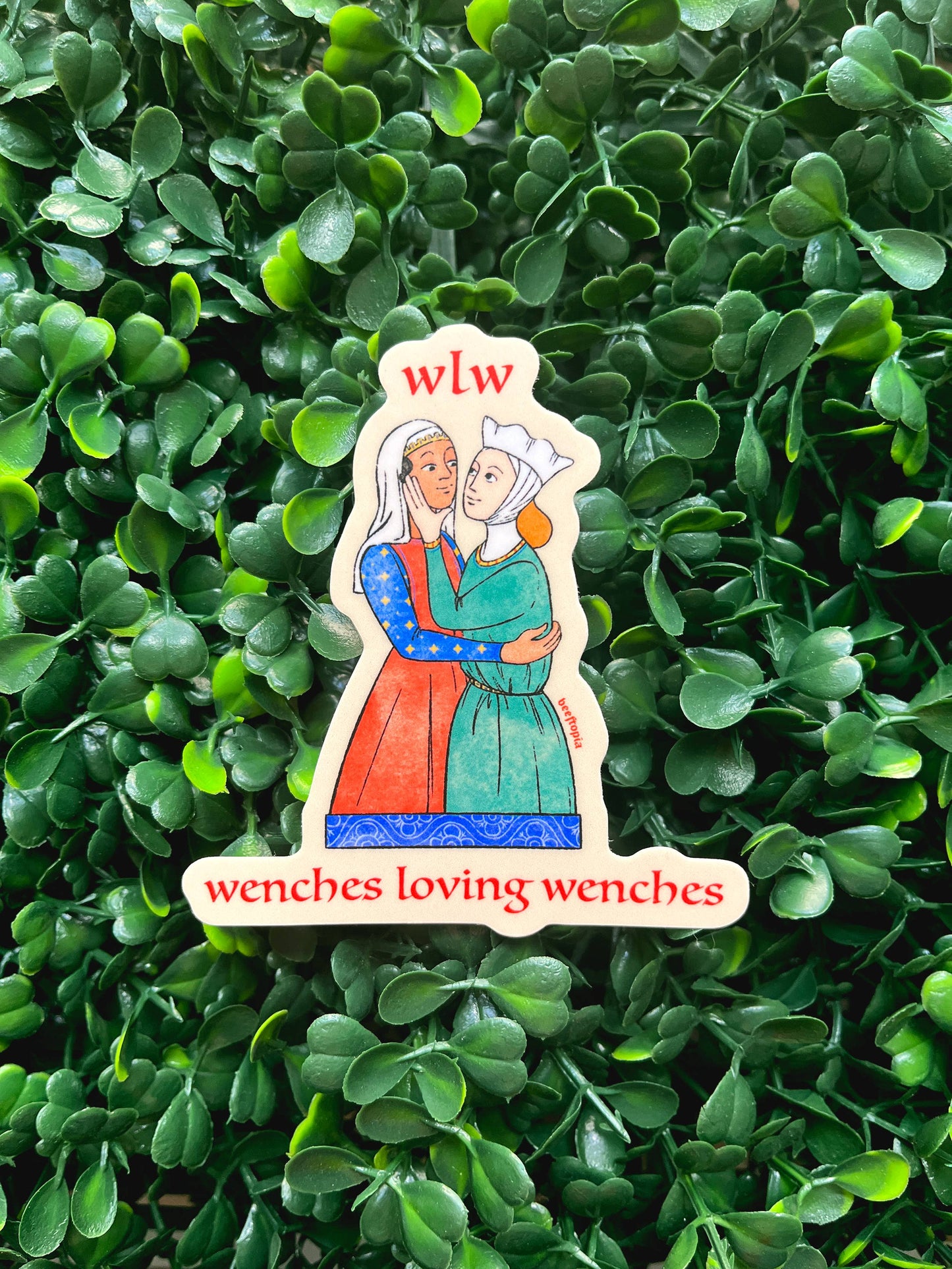 WLW Wenches Loving Wenches Sticker