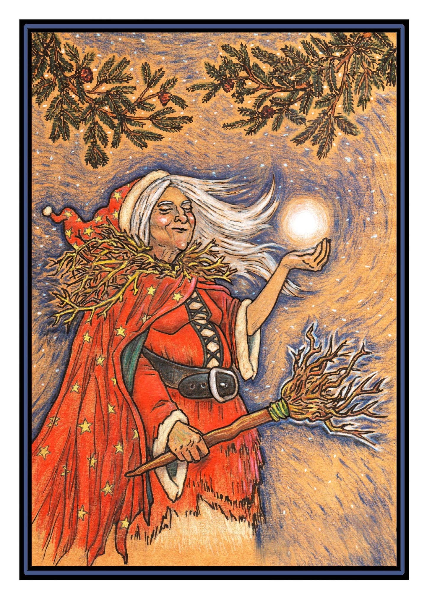 Yule/Winter Solstice Greeting Card