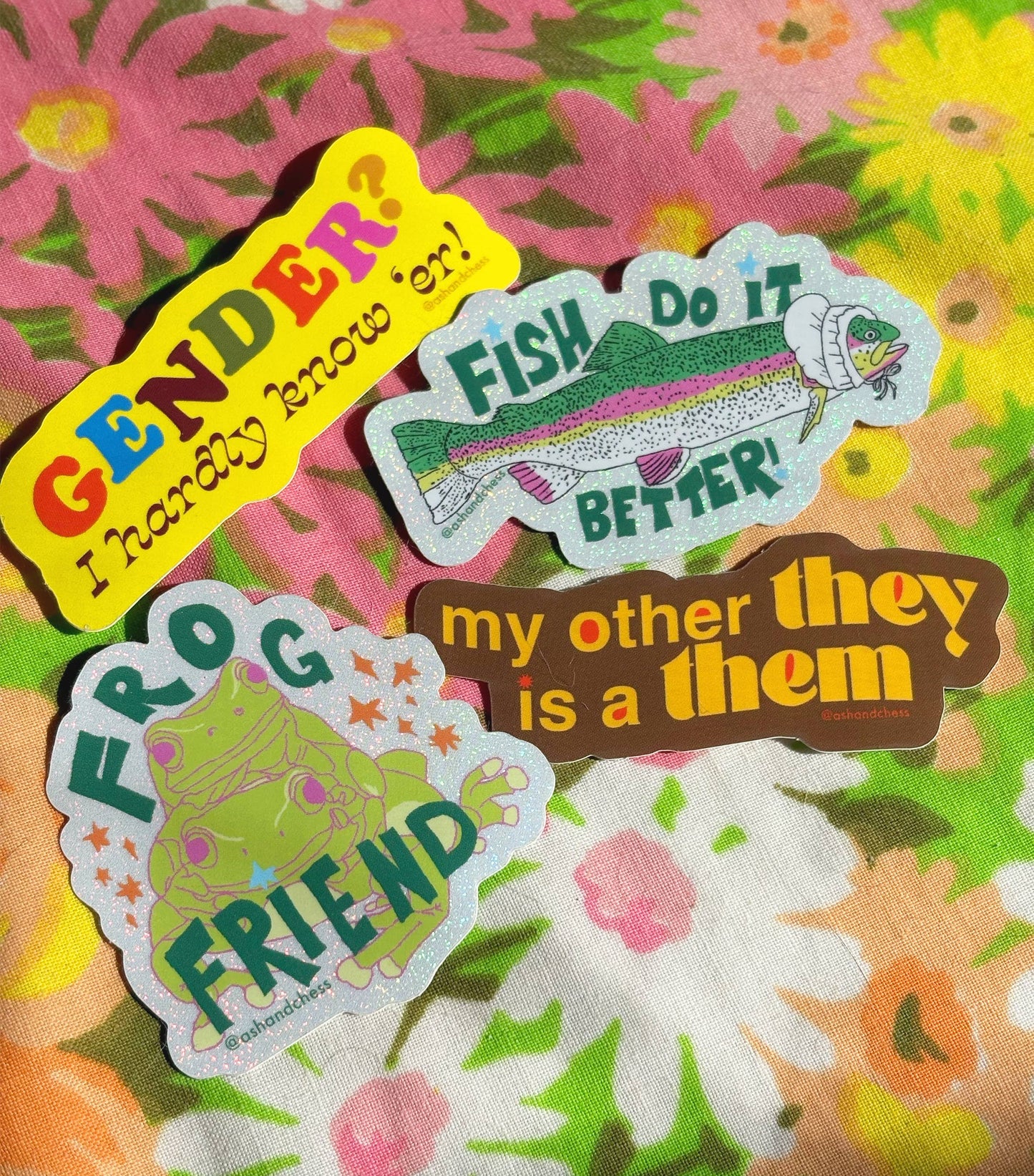 Fish Do It Better Sticker