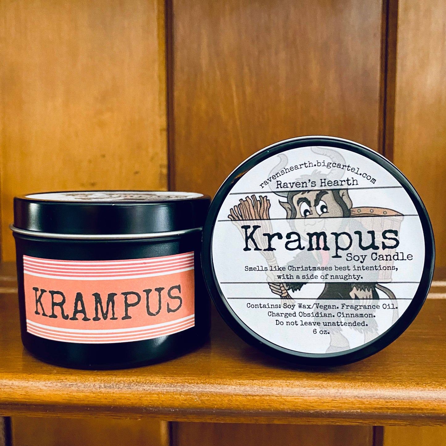 Krampus Candle - Spicy Christmas Scent