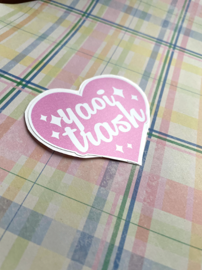 Yaoi Trash Sticker