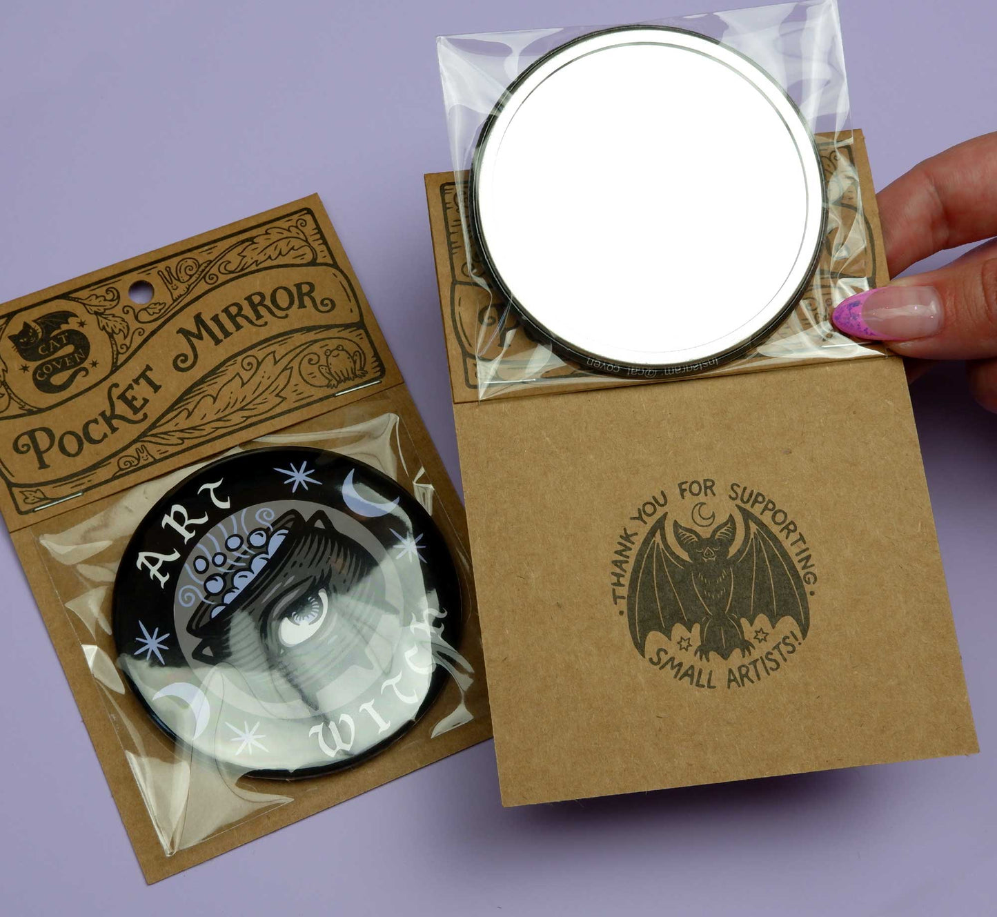 Dream Cat - Pocket Mirror