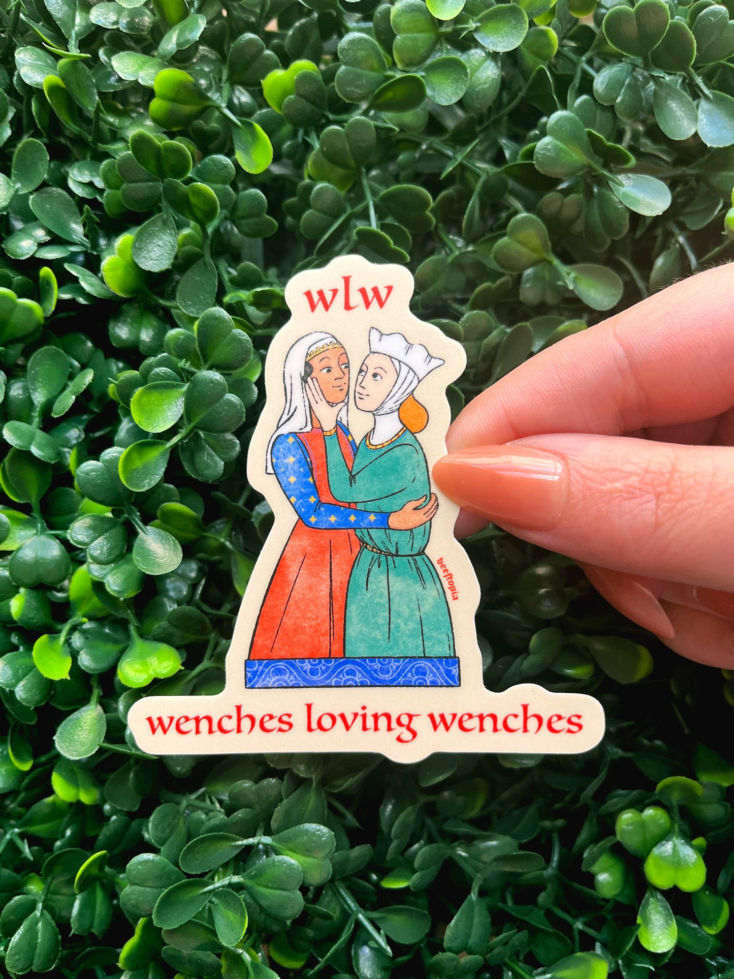 WLW Wenches Loving Wenches Sticker