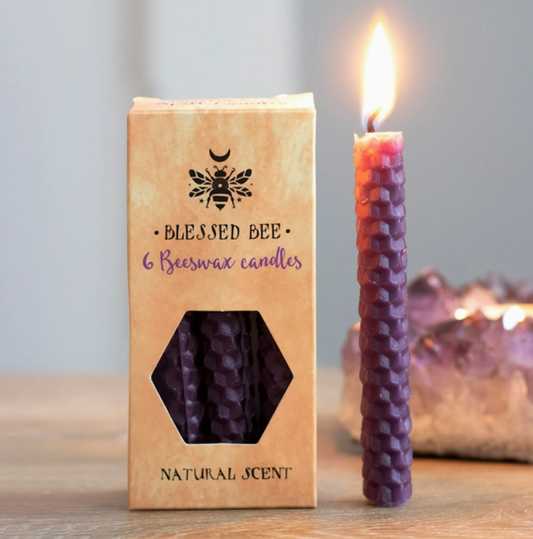Beeswax Unscented Spell Candles