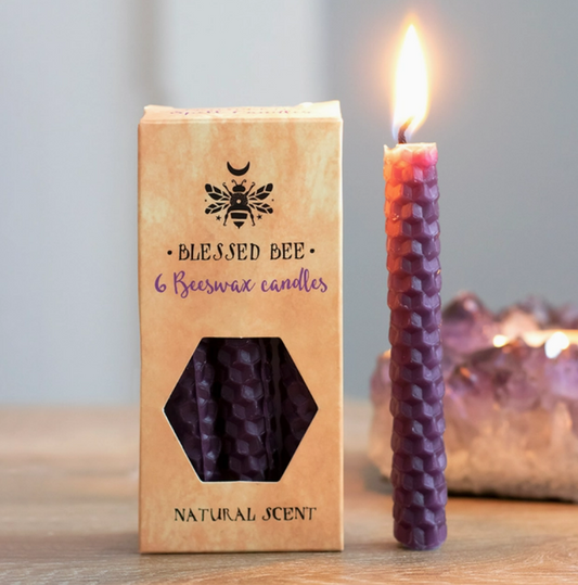 Beeswax Unscented Spell Candles