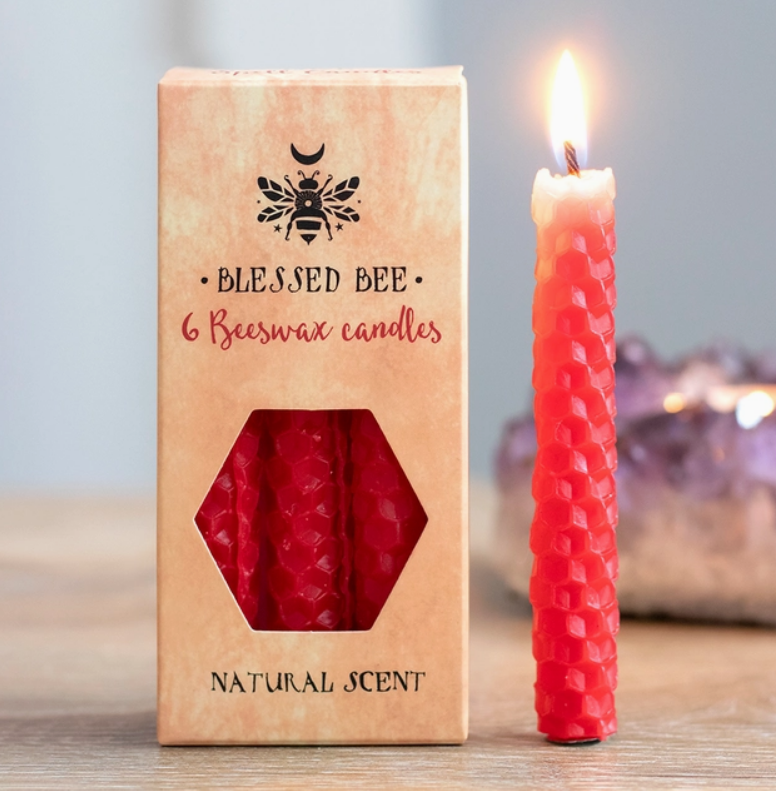 Beeswax Unscented Spell Candles