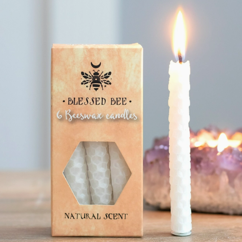 Beeswax Unscented Spell Candles