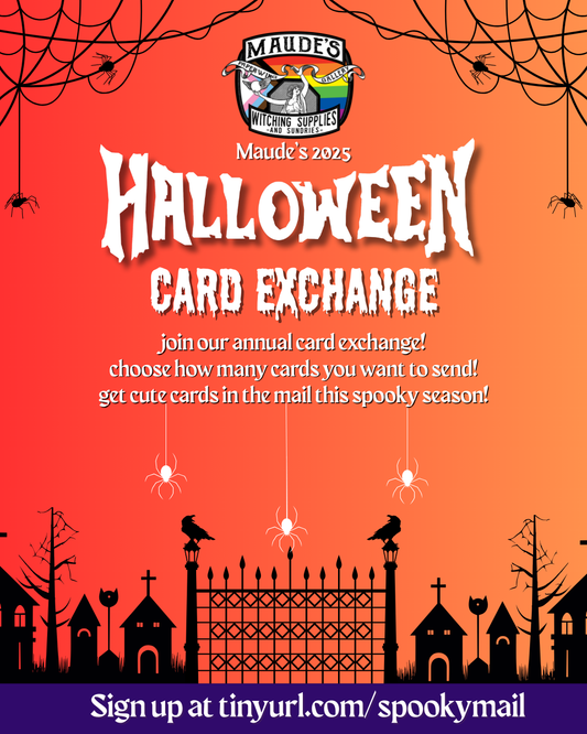 2024 Halloween Card Exchange Optional Donation