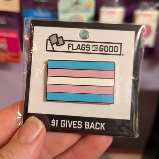 Transgender (Trans) Pride Flag Enamel Pin