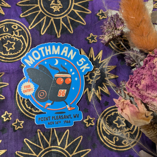 Mothman 5K Sticker