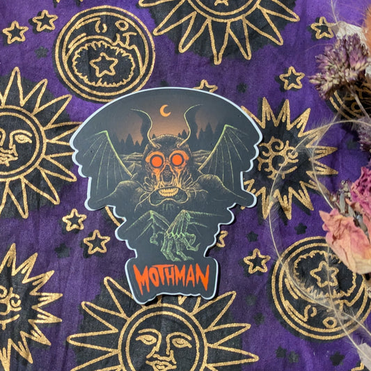 Beware Mothman Sticker