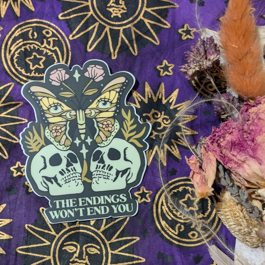 Endings Wont End Sticker